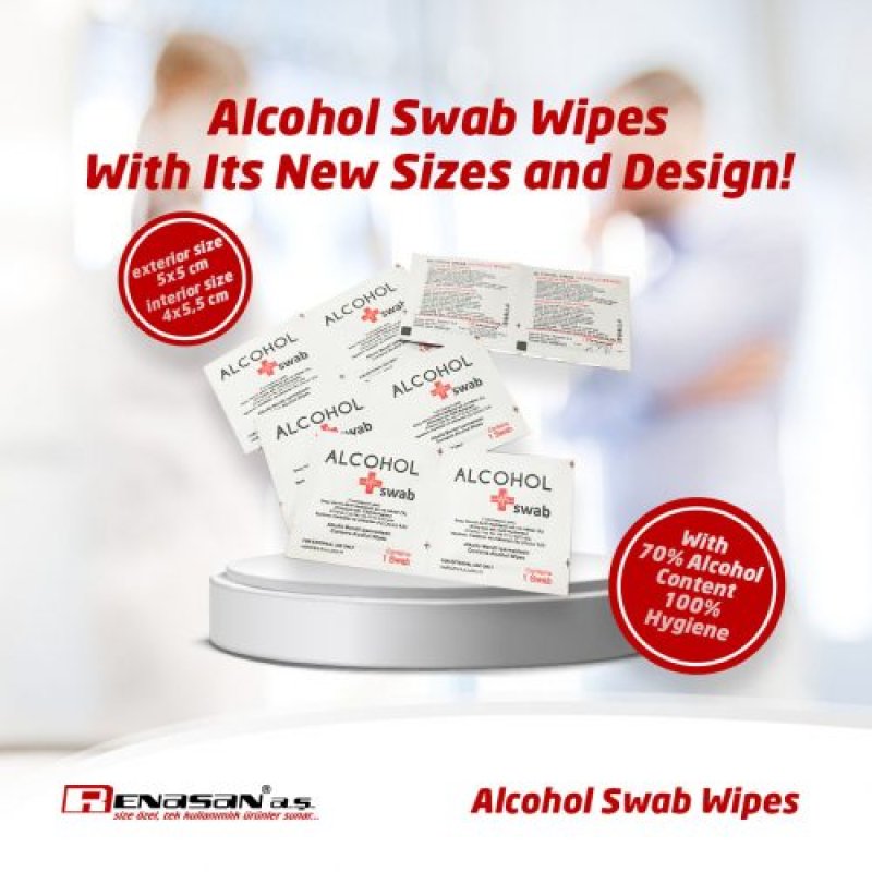 Alcohol Swabs 6x6