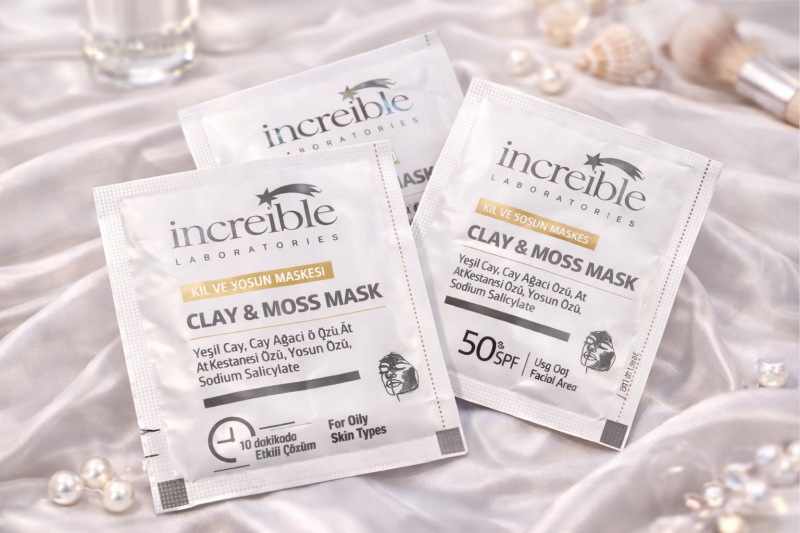 Fason Kozmetik Dolum-Kil ve Yosun Maskesi