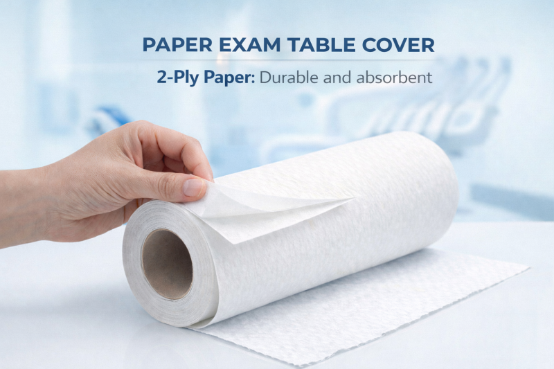 Paper Examination Table Cover Without Lamination