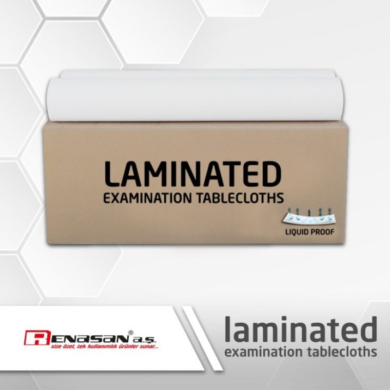 Laminated Examination Table Cover 25 Meters – Width: 51 cm (Laminated) – 2-Ply