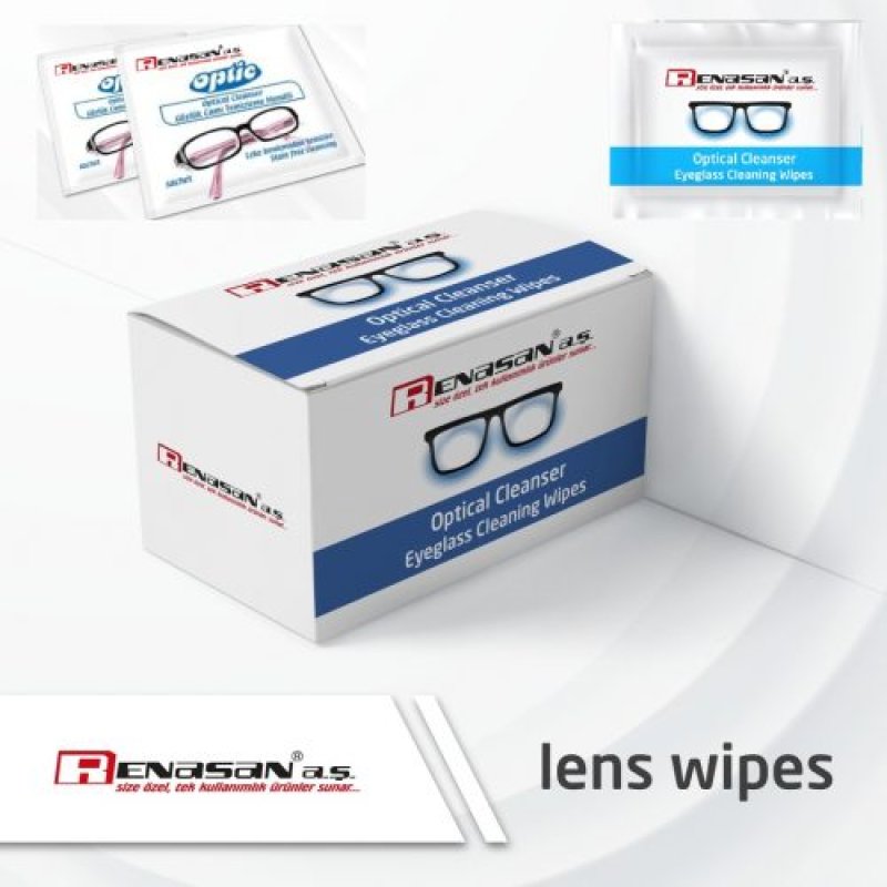 Lens Cleaning and Anti-Fog Wipes-Box of 48 Standard