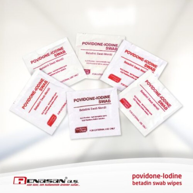 Povidone Iodine Swab Betadine Swab