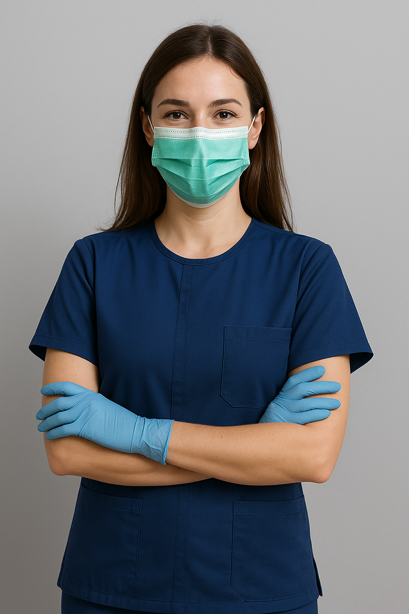 Renkli Dental Önlük