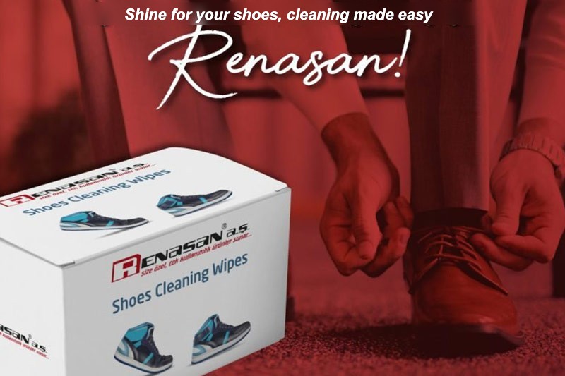 Ayakkabı temizleme mendili / Shoe cleaning wipe