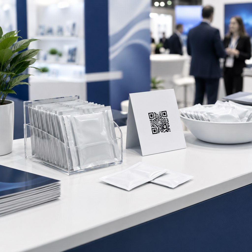 Fuar Numunelerinden Satış Fırsatına: QR Kod ile Numune Takibi / Turning Trade Show Samples into Sales Leads: QR Code Tracking