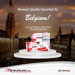 RENASAN ürünlerinin ihraç edildiği ülke: Belçika / RENASAN export country: Belgium