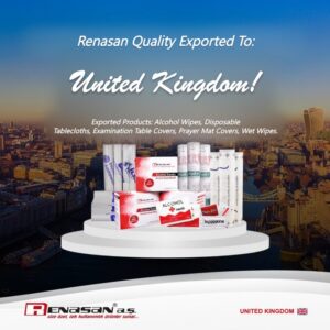RENASAN ürünlerinin ihraç edildiği ülke: İngiltere / RENASAN export country: United Kingdom
