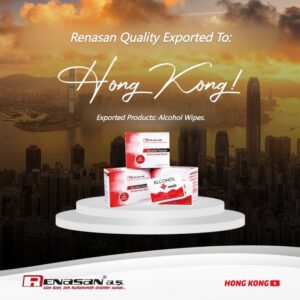 RENASAN ürünlerinin ihraç edildiği ülke: Hong Kong / RENASAN export country: Hong Kong